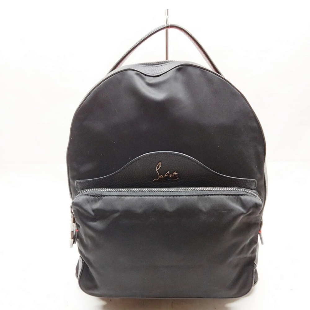 Chrisrian Loubotin Black Backpack